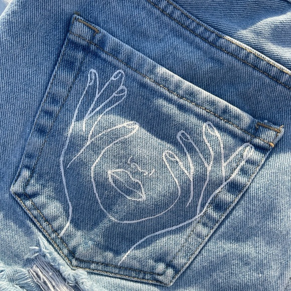 Forever 21 Jean shorts - Picture 2 of 9